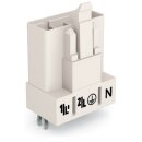 Wago 890-834 Stecker für Leiterplatten Weiß