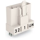 Wago 890-835 Stecker für Leiterplatten Weiß