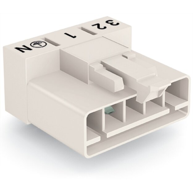 Wago 890-835/011-000 Stecker für Leiterplatten Weiß