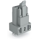 Wago 890-843 Buchse für Leiterplatten Grau