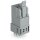 Wago 890-852 Stecker für Leiterplatten Grau