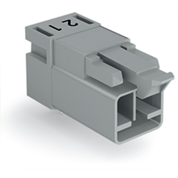 Wago 890-852/011-000 Stecker für Leiterplatten Grau