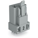 Wago 890-853 Stecker für Leiterplatten Grau
