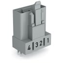 Wago 890-854 Stecker für Leiterplatten Grau