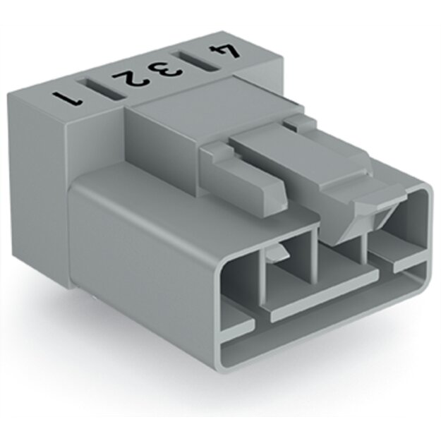 Wago 890-854/011-000 Stecker für Leiterplatten Grau
