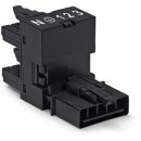 Wago 890-930 h-Verteiler 5-polig Schwarz
