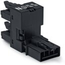 Wago 890-945 h-Verteiler 4-polig Schwarz