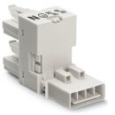 Wago 890-994 h-Verteiler 4-polig Weiß