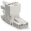 Wago 890-995 h-Verteiler 4-polig Weiß