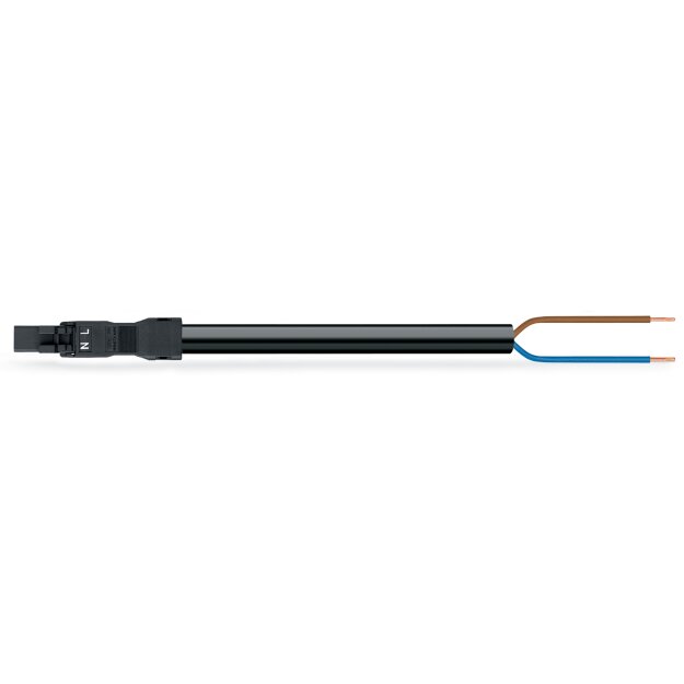 Wago 891-8992/205-601 Konfektionierte Anschlussleitung Schwarz