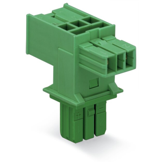 Wago 893-1606 T-Verteiler 2-polig Grau