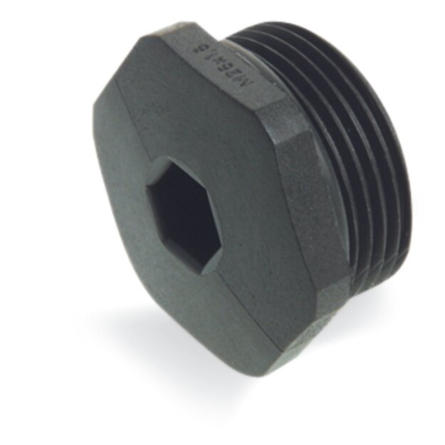 Wago 895-1605 Blindstopfen M25x1,5 Schwarz