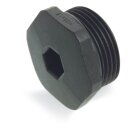 Wago 895-1605 Blindstopfen M25x1,5 Schwarz