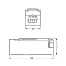 Wago 896-232 Abgriffmodul Grau