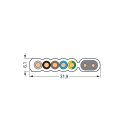 Wago 897-261 Flachleitung Violett