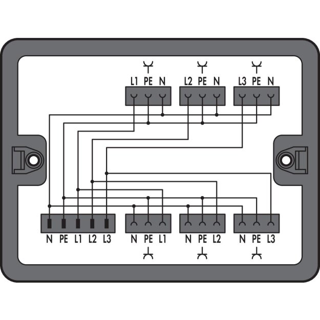 Wago 899-631/105-000 Verteilerbox