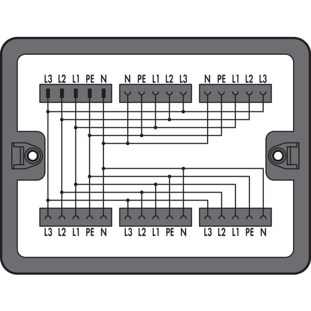 Wago 899-631/187-000 Verteilerbox