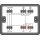 Wago 899-631/308-000 Verteilerbox Schwarz