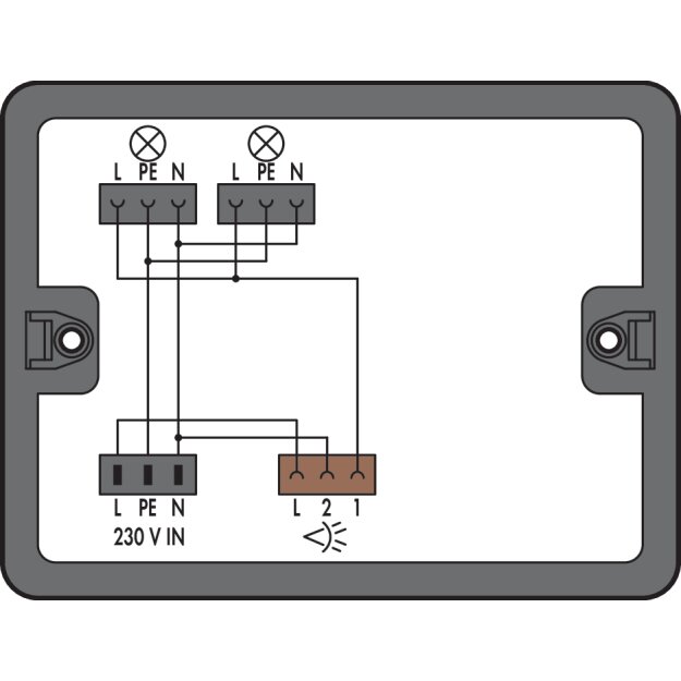 Wago 899-631/309-000 Verteilerbox Schwarz