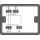 Wago 899-631/309-000 Verteilerbox Schwarz