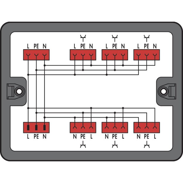 Wago 899-631/330-000 Verteilerbox