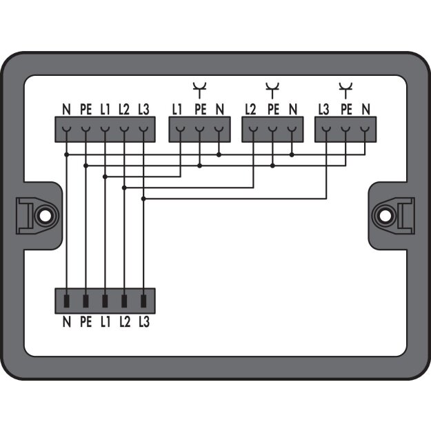Wago 899-631/346-000 Verteilerbox