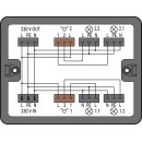 Wago 899-631/386-000 Verteilerbox Schwarz