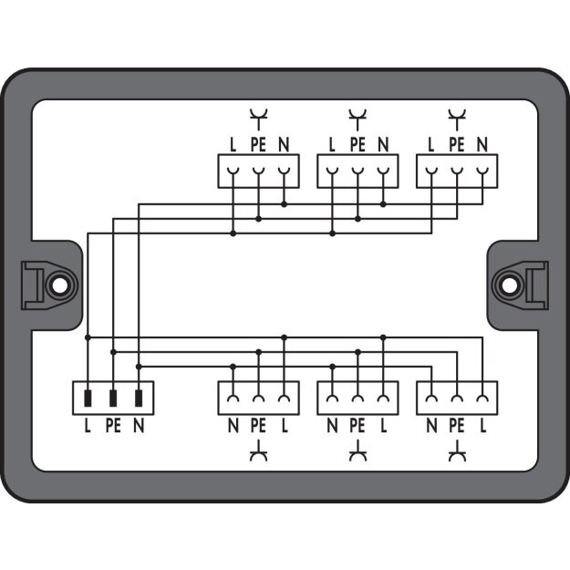 Wago 899-631/395-000 Verteilerbox