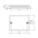 Wago 899-681 Verteilerbox Weiß