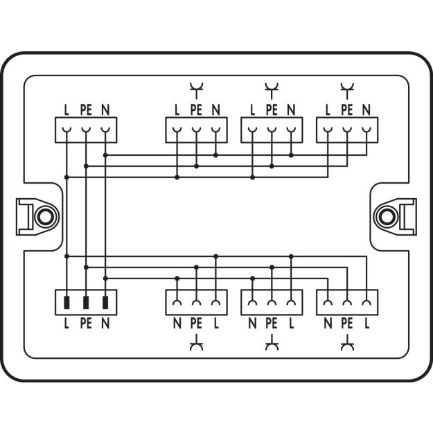 Wago 899-681/104-000 Verteilerbox