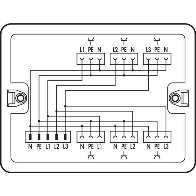 Wago 899-681/105-000 Verteilerbox