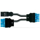 Wago 771-5001/223-000 konfektionierte Y-Leitung Schwarz