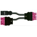 Wago 771-5001/226-000 konfektionierte Y-Leitung Schwarz
