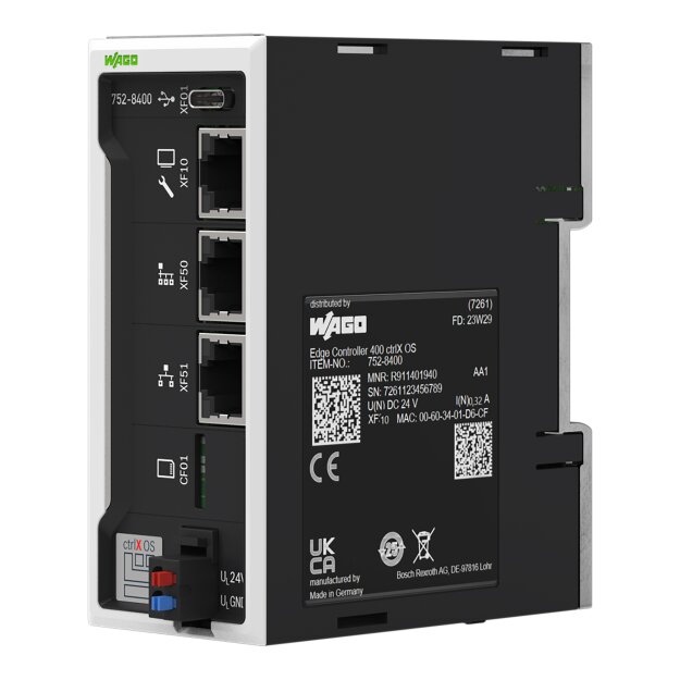 Wago 752-8400 Edge Controller 400