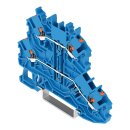 Wago 2200-2204 Doppelstockklemme Drücker Grau