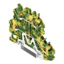 Wago 2200-2207 Doppelstockklemme Drücker Grau