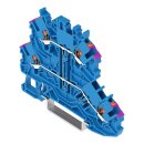 Wago 2200-2209 Doppelstockklemme Drücker Grau