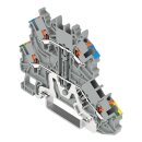 Wago 2200-2217 Doppelstockklemme Drücker Grau