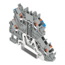 Wago 2200-2218 Doppelstockklemme Drücker Grau