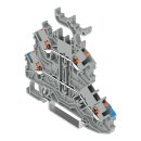 Wago 2200-2232 Doppelstockklemme Drücker Grau
