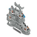 Wago 2200-2233 Doppelstockklemme Drücker Grau