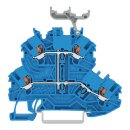 Wago 2200-2234 Doppelstockklemme Drücker Grau