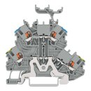Wago 2200-2247 Doppelstockklemme Drücker Grau