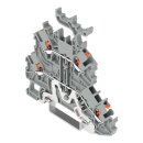 Wago 2200-2258 Doppelstockklemme Drücker Grau