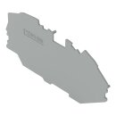Wago 2216-7691 Abschluss-/Zwischenplatte Grau