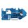 Wago 2216-7714 Trennklemme 1-Leiter-N Blau