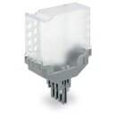 Wago 2042-341 Leerstecker 8-polig Grau