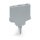 Wago 286-110 Leerstecker Typ 9 Grau