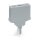 Wago 286-111 Leerstecker Typ 10 Grau