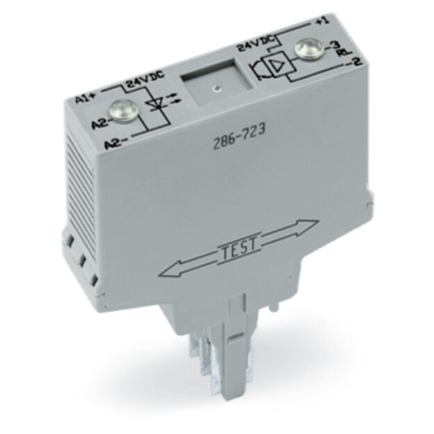 Wago 286-752/002-000 Optokopplermodul Grau